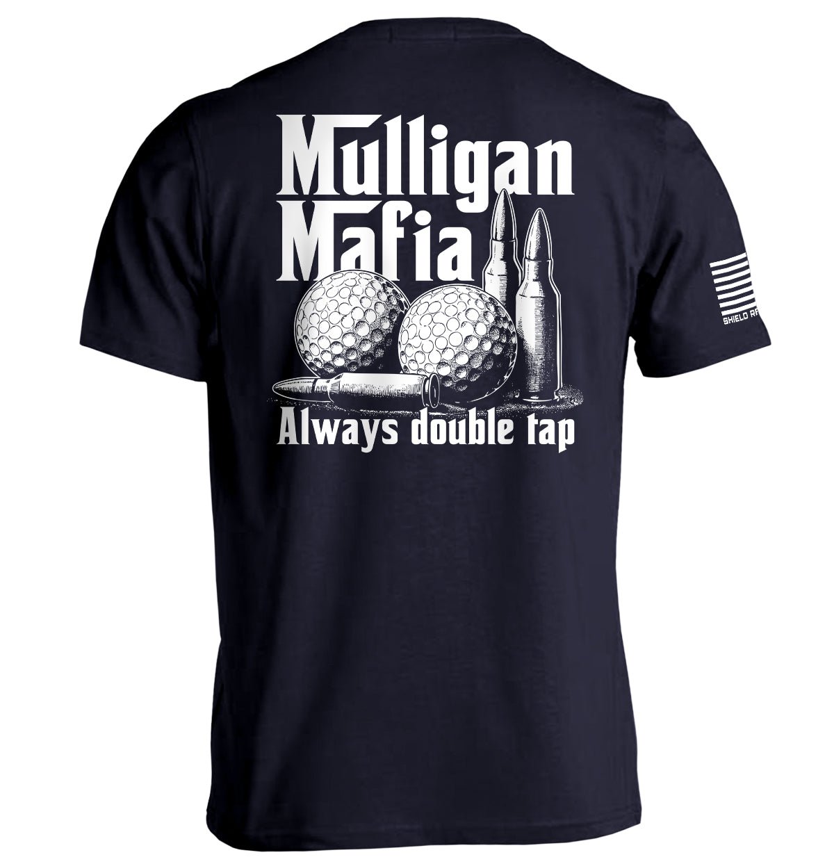 Mulligan Mafia - Tee Navy - Club Rehab