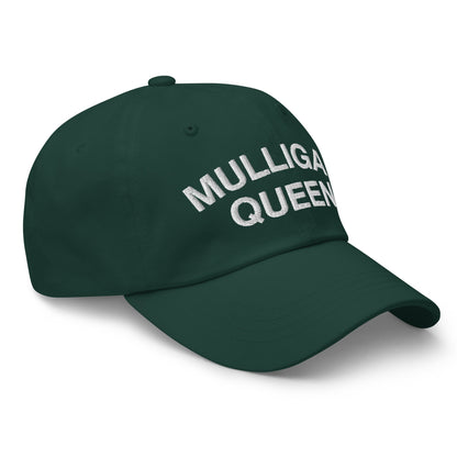 Mulligan Queen Embroidered Golf Hat - Spruce - Club Rehab