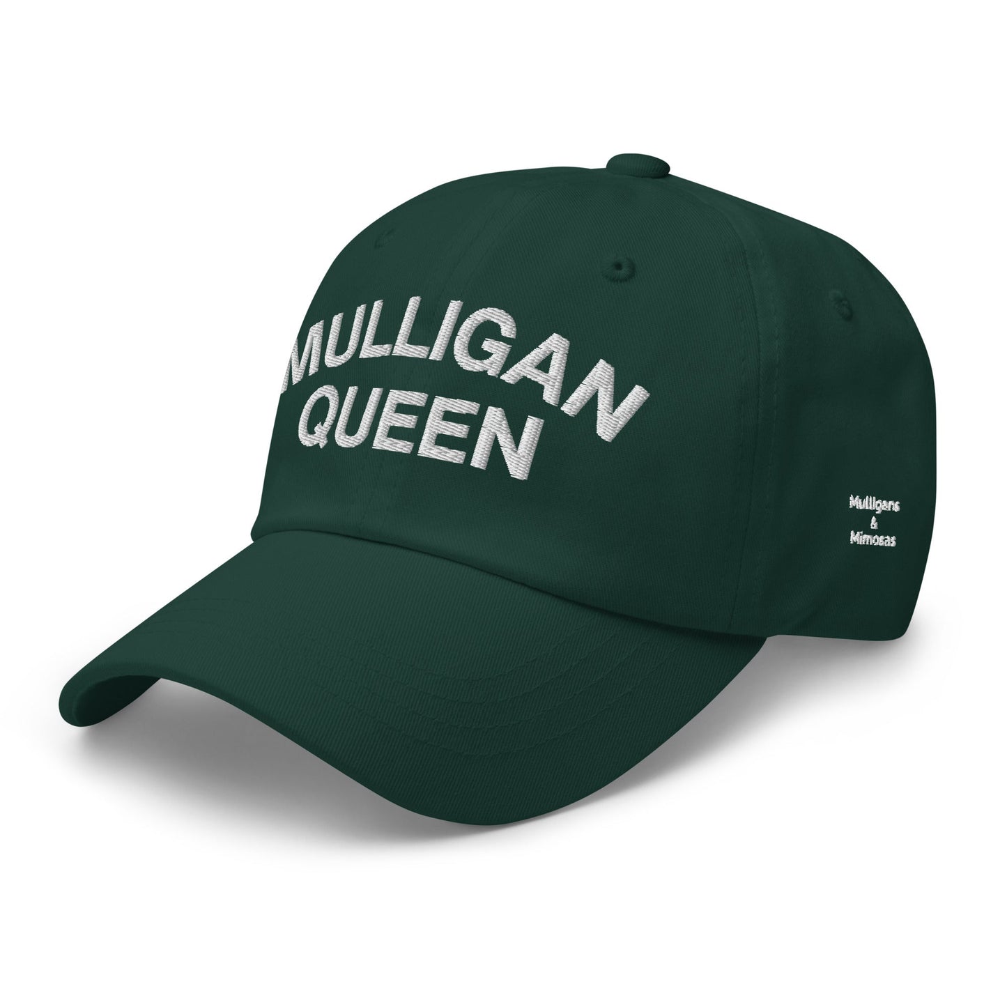 Mulligan Queen Embroidered Golf Hat - Spruce - Club Rehab