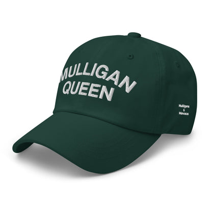 Mulligan Queen Embroidered Golf Hat - Spruce - Club Rehab