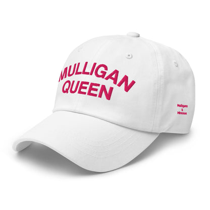 Mulligan Queen Embroidered Golf Hat - Light Blue - Club Rehab