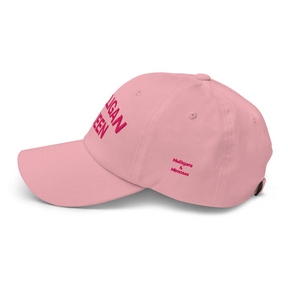 Mulligan Queen Embroidered Golf Hat - Pink - Club Rehab