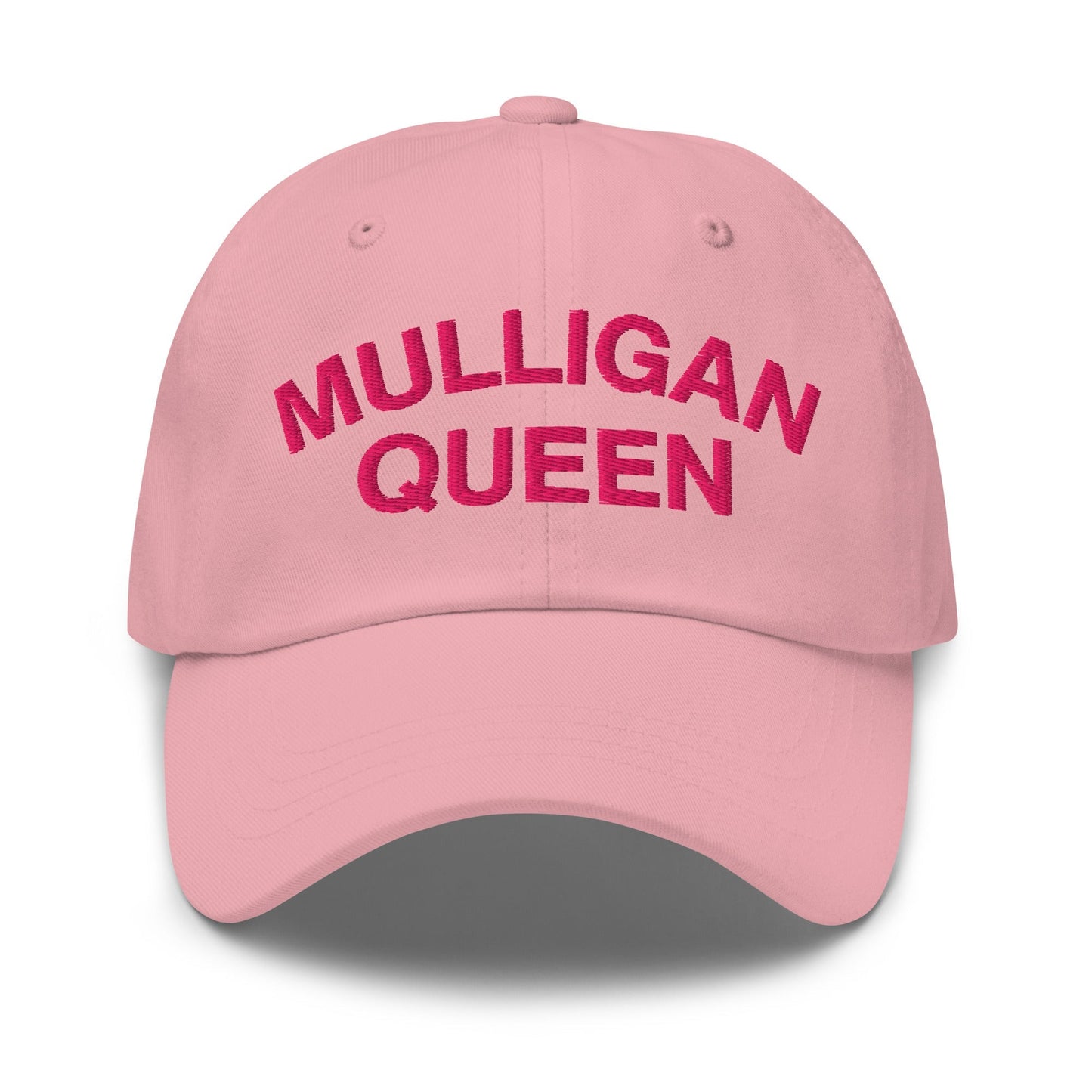 Mulligan Queen Embroidered Golf Hat - Pink - Club Rehab