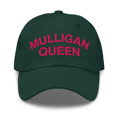 Mulligan Queen Embroidered Golf Hat - Spruce - Club Rehab