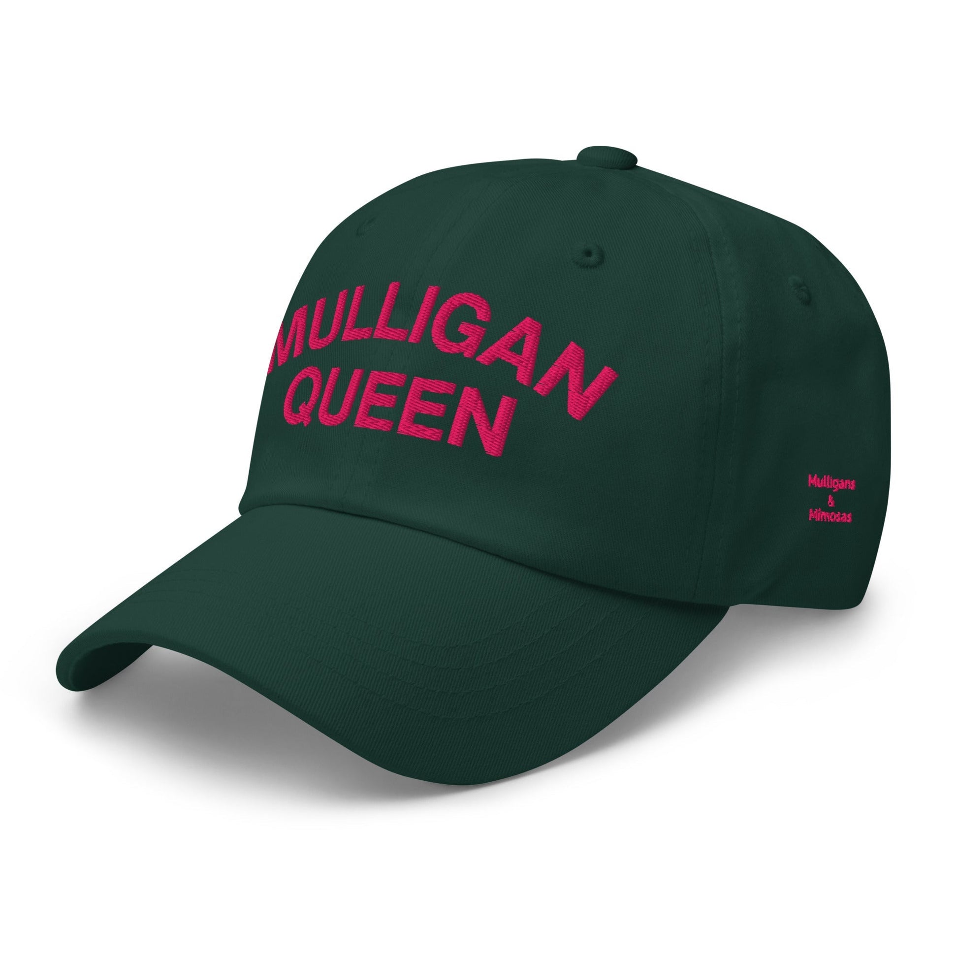 Mulligan Queen Embroidered Golf Hat - Spruce - Club Rehab