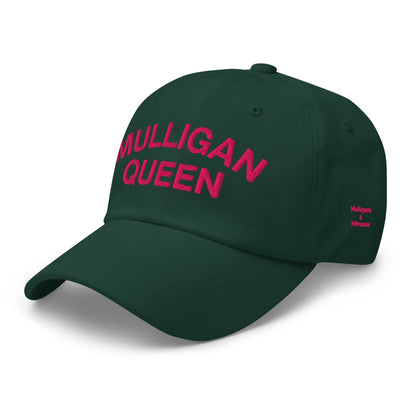 Mulligan Queen Embroidered Golf Hat - Spruce - Club Rehab