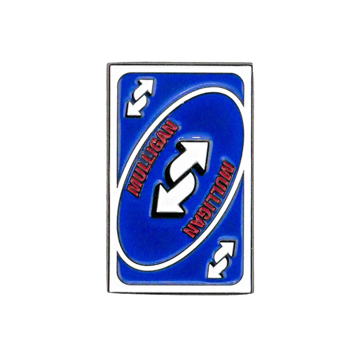 Mulligan Reverse Card Ball Marker - Blue - Club Rehab