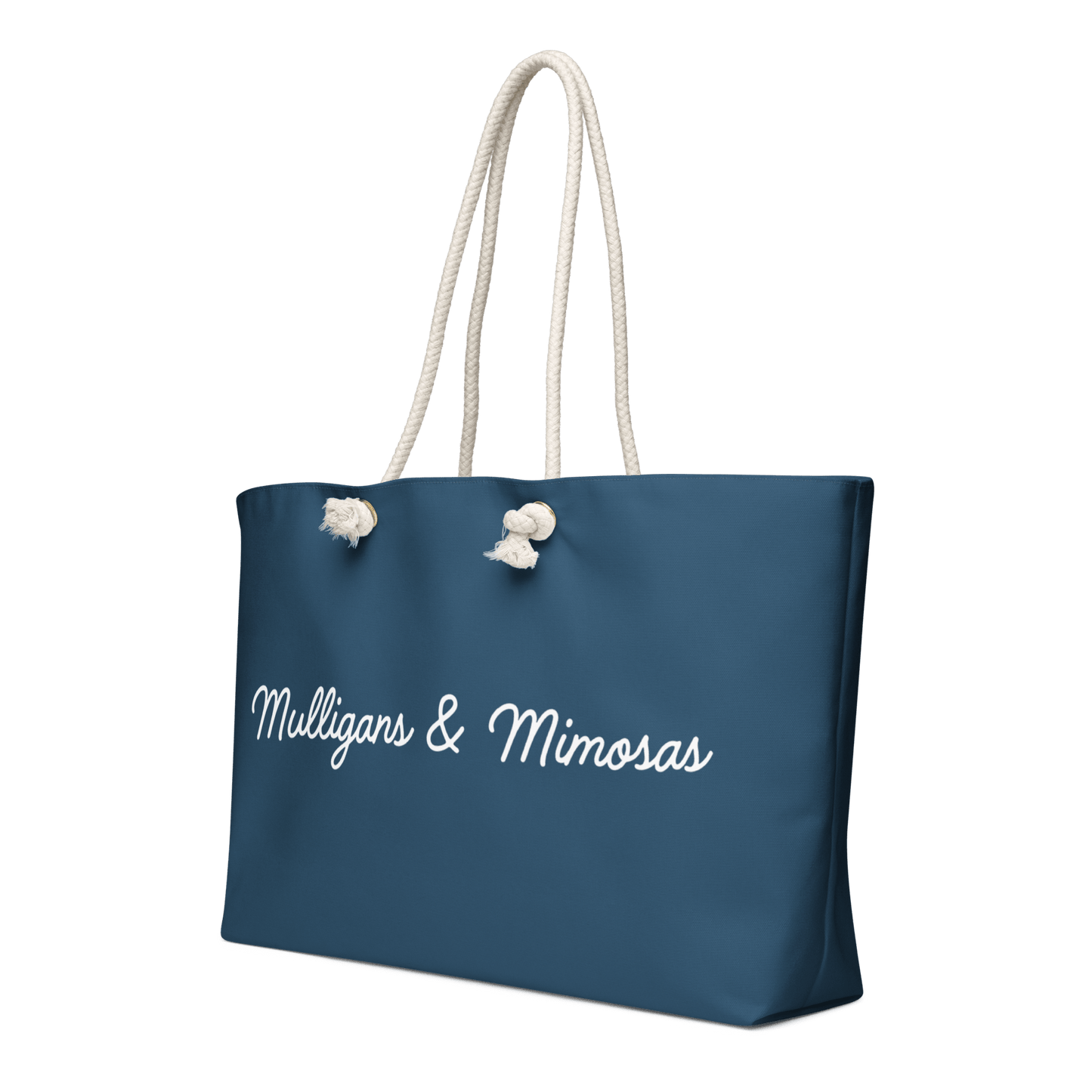 Mulligans & Mimosas Blue Golf Tote Bag - Club Rehab