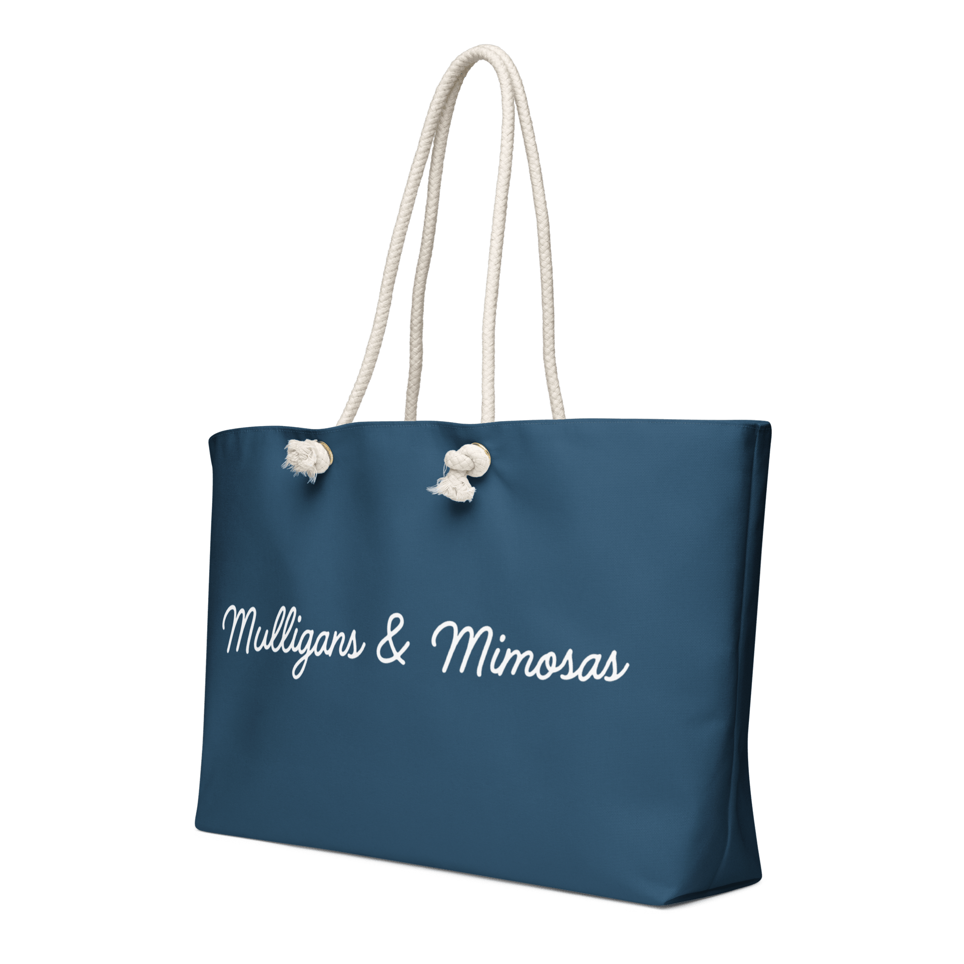 Mulligans & Mimosas Blue Golf Tote Bag - Club Rehab