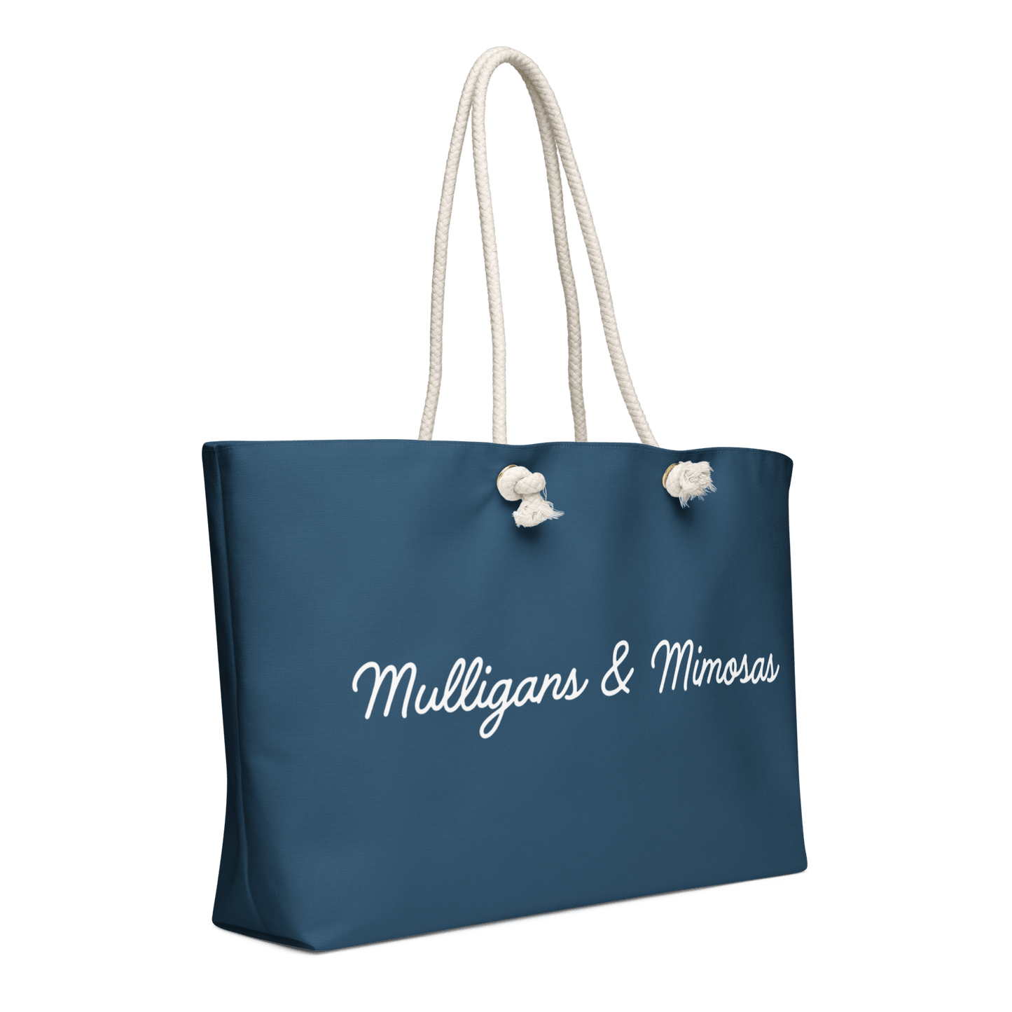 Mulligans & Mimosas Blue Golf Tote Bag - Club Rehab