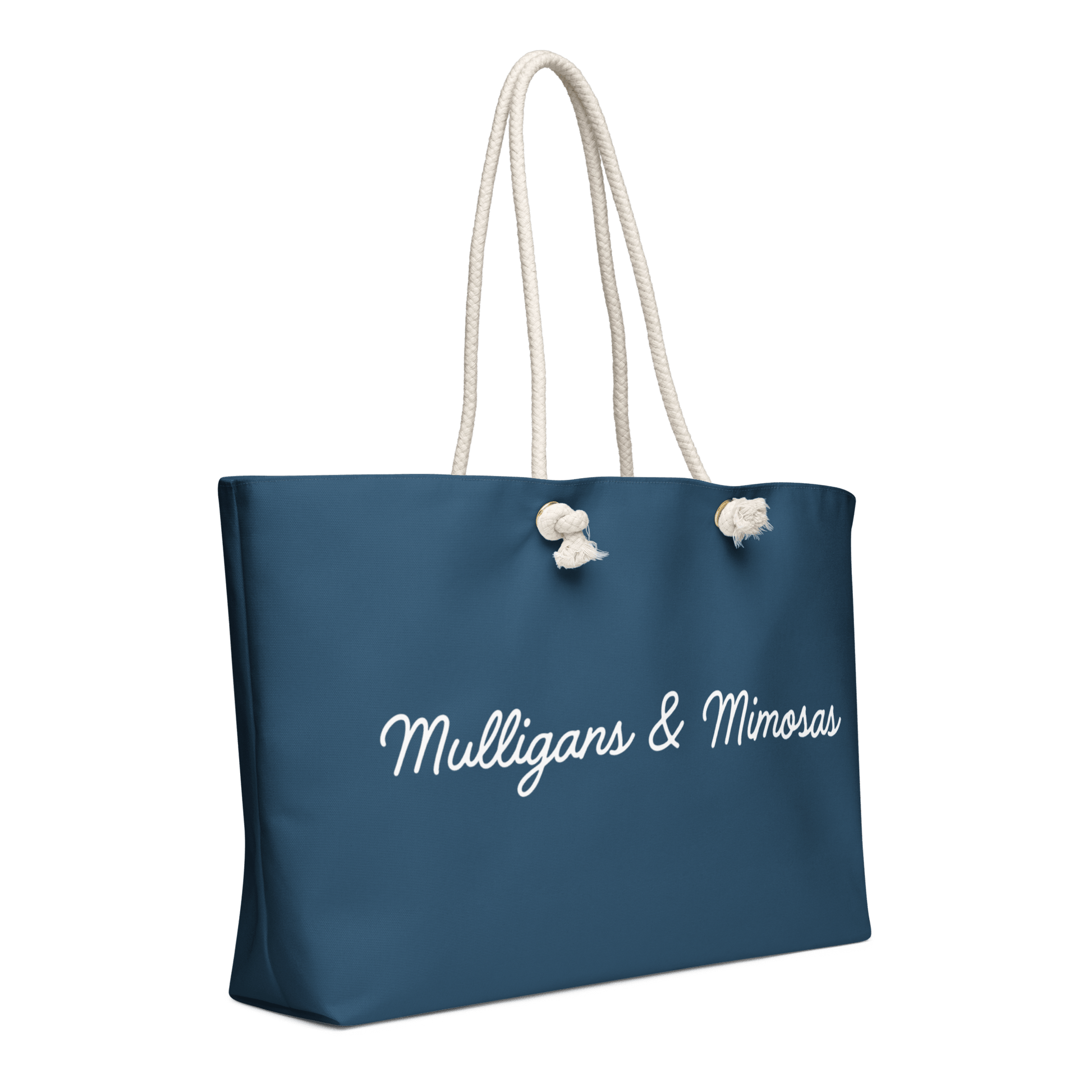 Mulligans & Mimosas Blue Golf Tote Bag - Club Rehab