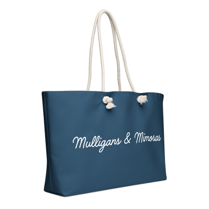 Mulligans & Mimosas Blue Golf Tote Bag - Club Rehab