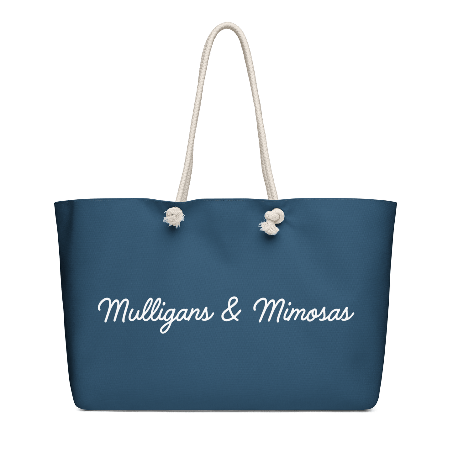 Mulligans & Mimosas Blue Golf Tote Bag - Club Rehab