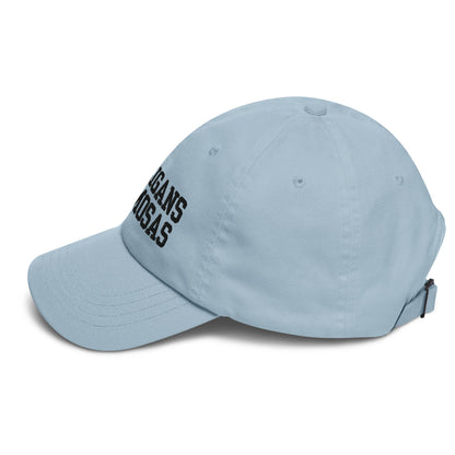 Mulligans & Mimosas Embroidered Golf Hat for Women - Light Blue - Club Rehab