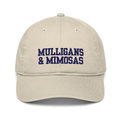 Mulligans & Mimosas Embroidered Golf Hat for Women - Oyster - Club Rehab