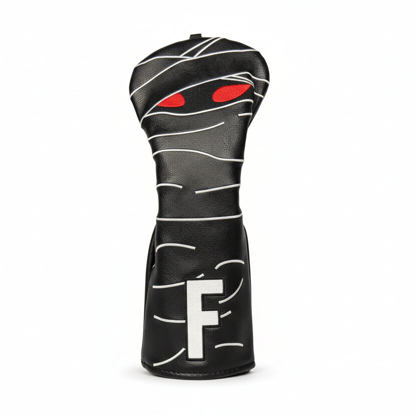 Mummy Headcover - Fairway Black - Club Rehab