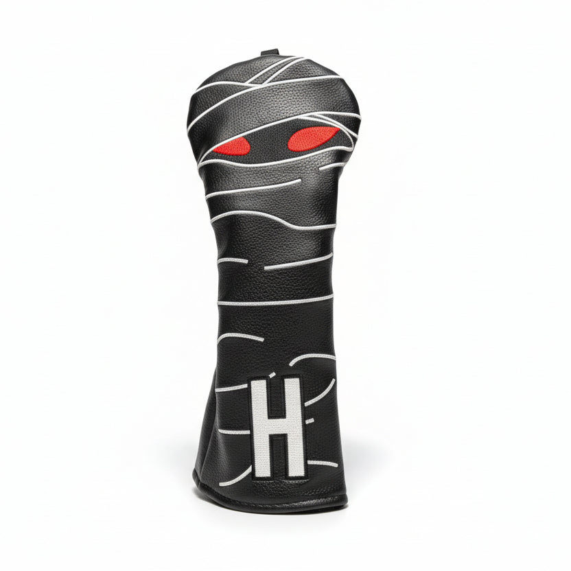 Mummy Headcover - Hybrid Black - Club Rehab