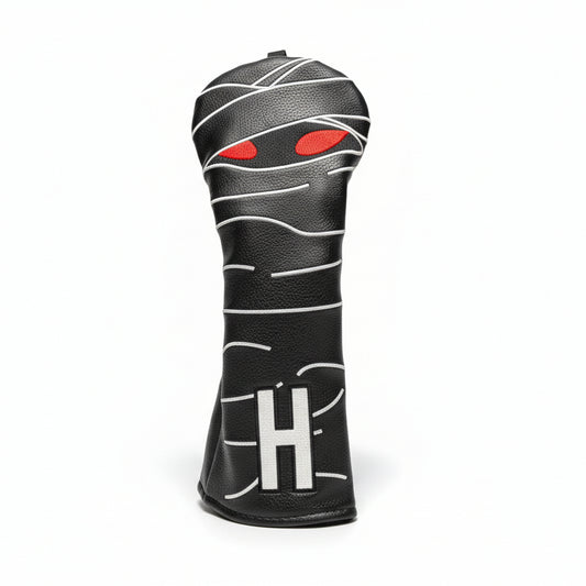 Mummy Headcover - Hybrid Black - Club Rehab