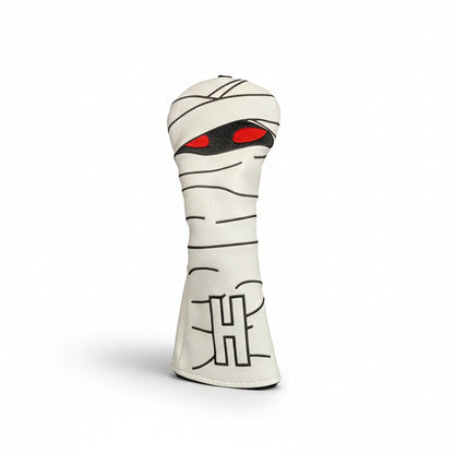 Mummy Headcover - Hybrid White - Club Rehab