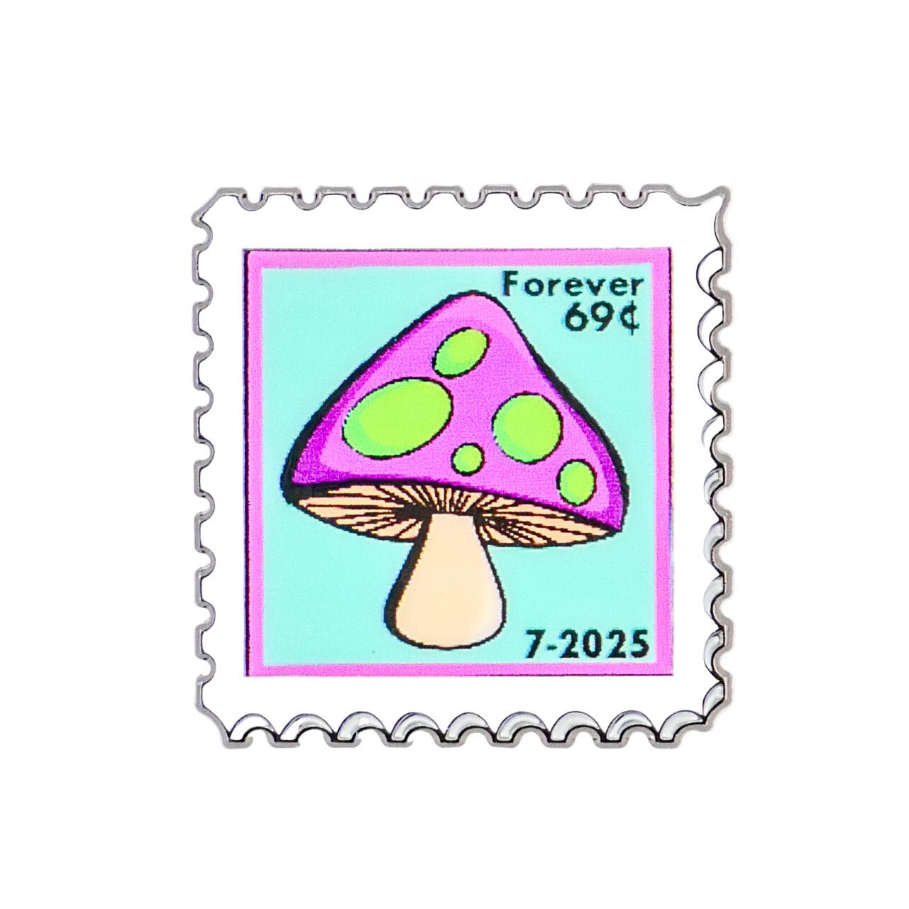 Mushroom Stamp 07/2025 Ball Marker - Club Rehab