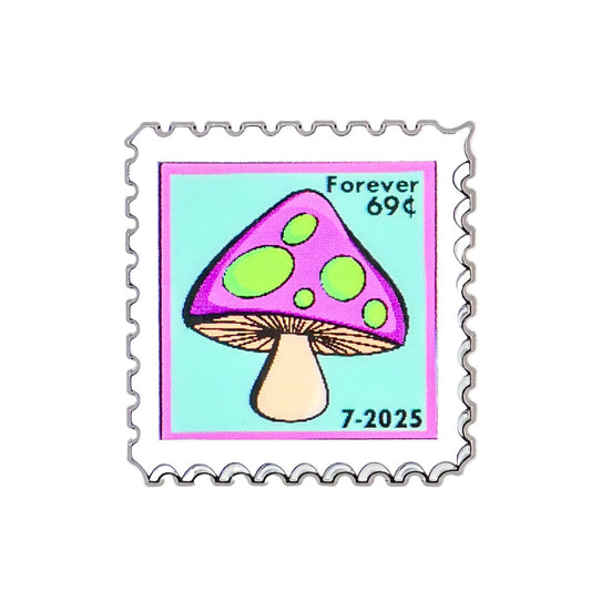 Mushroom Stamp 07/2025 Ball Marker - Club Rehab