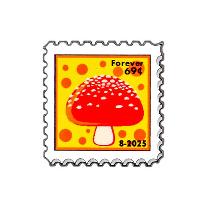Mushroom Stamp 08/2025 Ball Marker - Club Rehab
