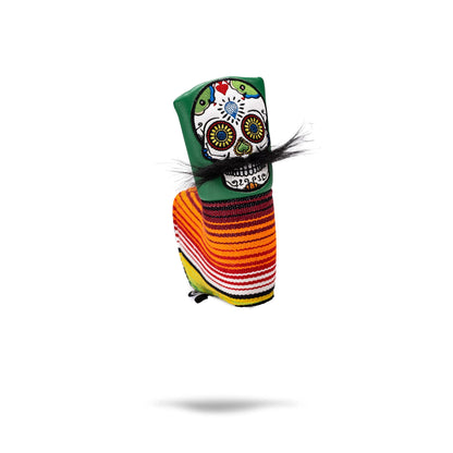 Mustache Sugar Skull - Blade Putter Cover Black - Club Rehab