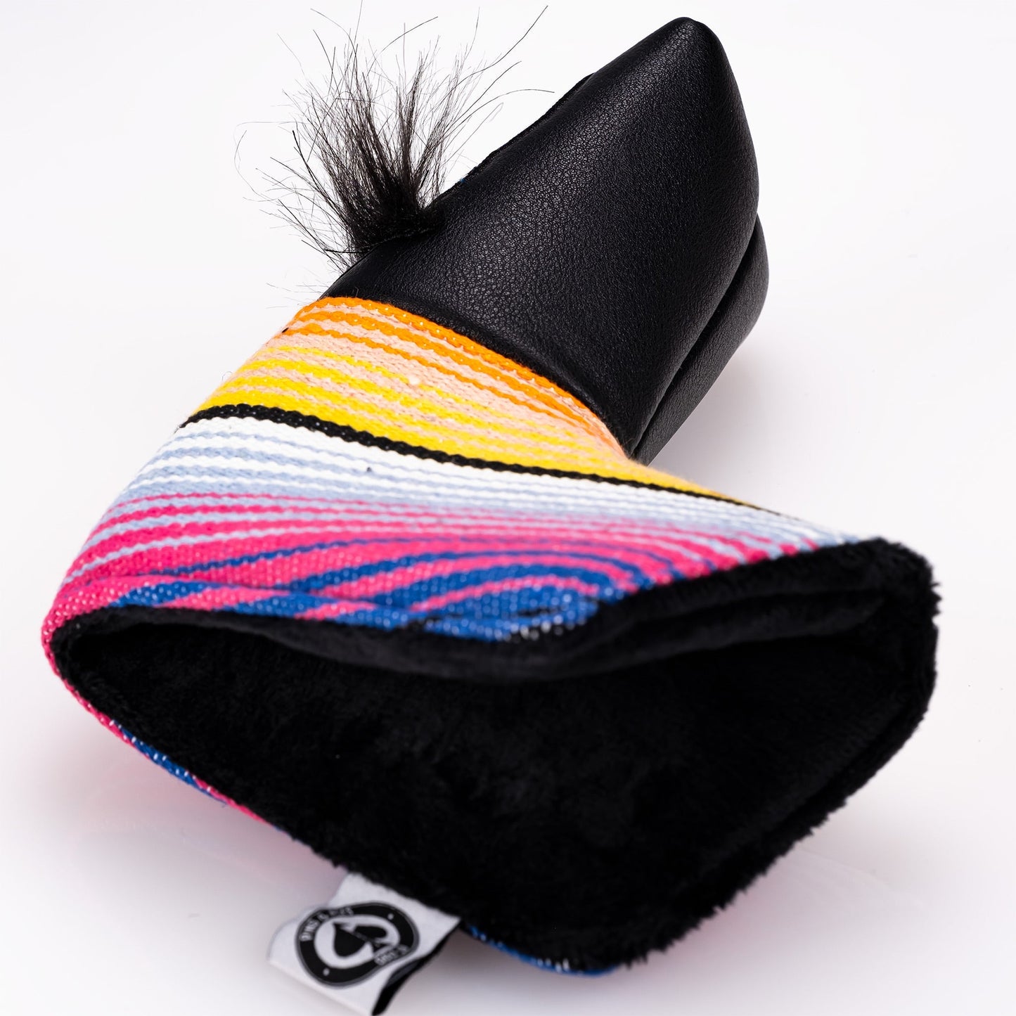 Mustache Sugar Skull - Blade Putter Cover Black - Club Rehab