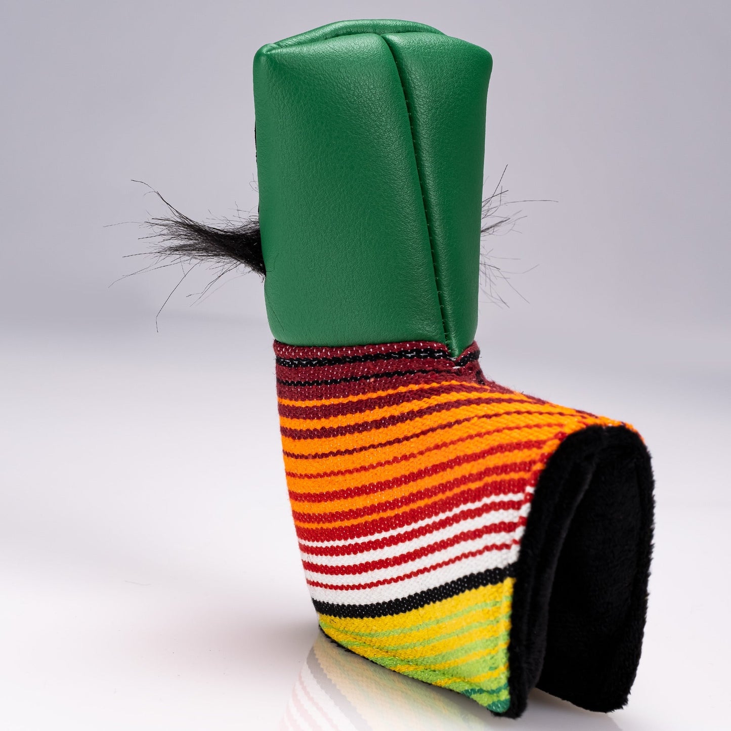 Mustache Sugar Skull - Blade Putter Cover Green - Club Rehab