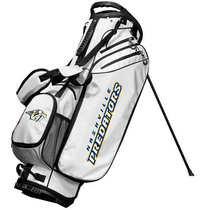 Nashville Predators Birdie stand golf bag, White color
