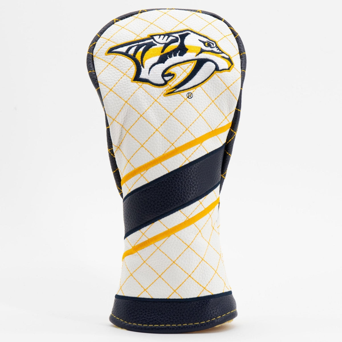 Nashville Predators Stripe Quilted Fairway Headcover - golf headcover product images
