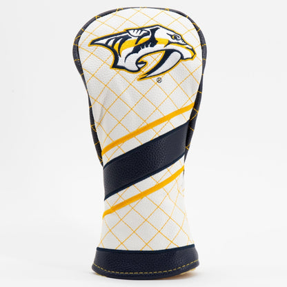 Nashville Predators Stripe Quilted Fairway Headcover - golf headcover product images