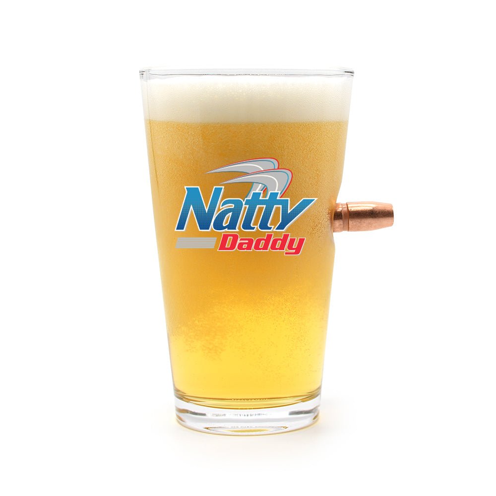 Natty Daddy - 50 Cal Pint Glass - Club Rehab