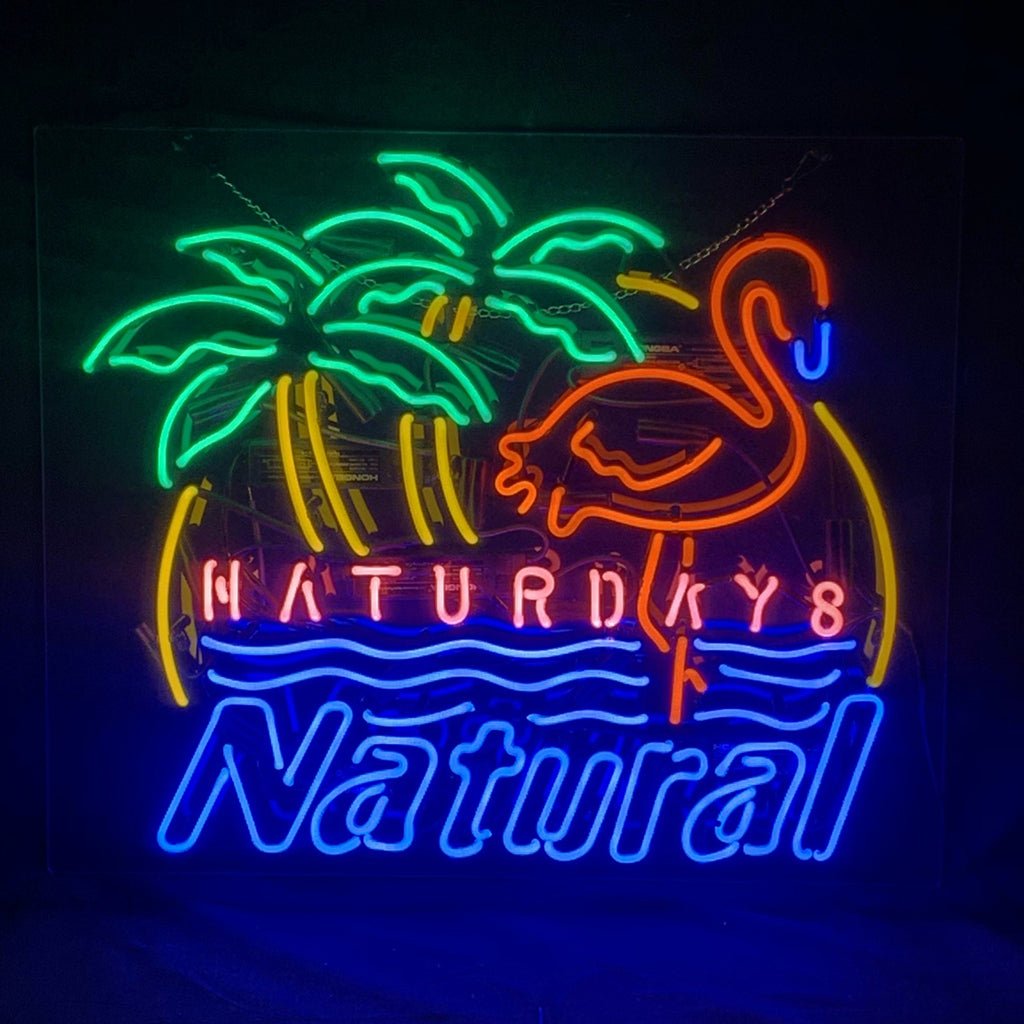 Natural Days Flaminigo Palm Tree Neon_Signs - Club Rehab