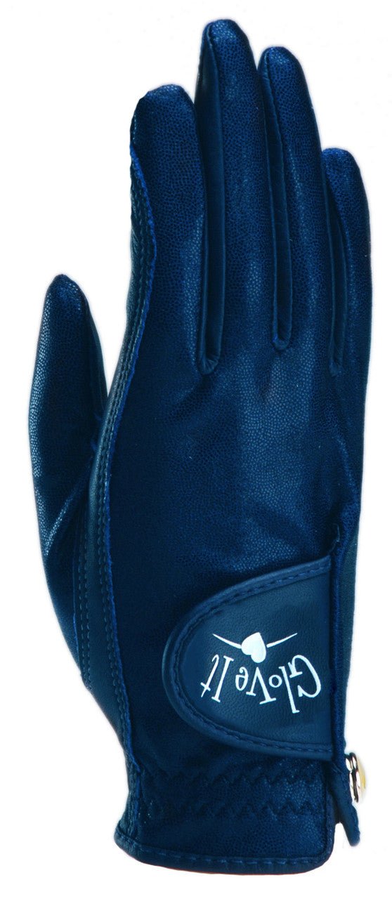 Navy Clear Dot Golf Glove - Left Hand Small - Club Rehab