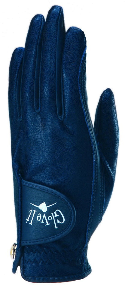 Navy Clear Dot Golf Glove - Left Hand Small - Club Rehab
