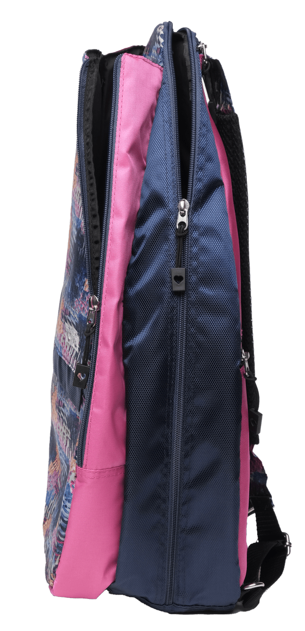 Navy Fusion Tennis Backpack - Club Rehab