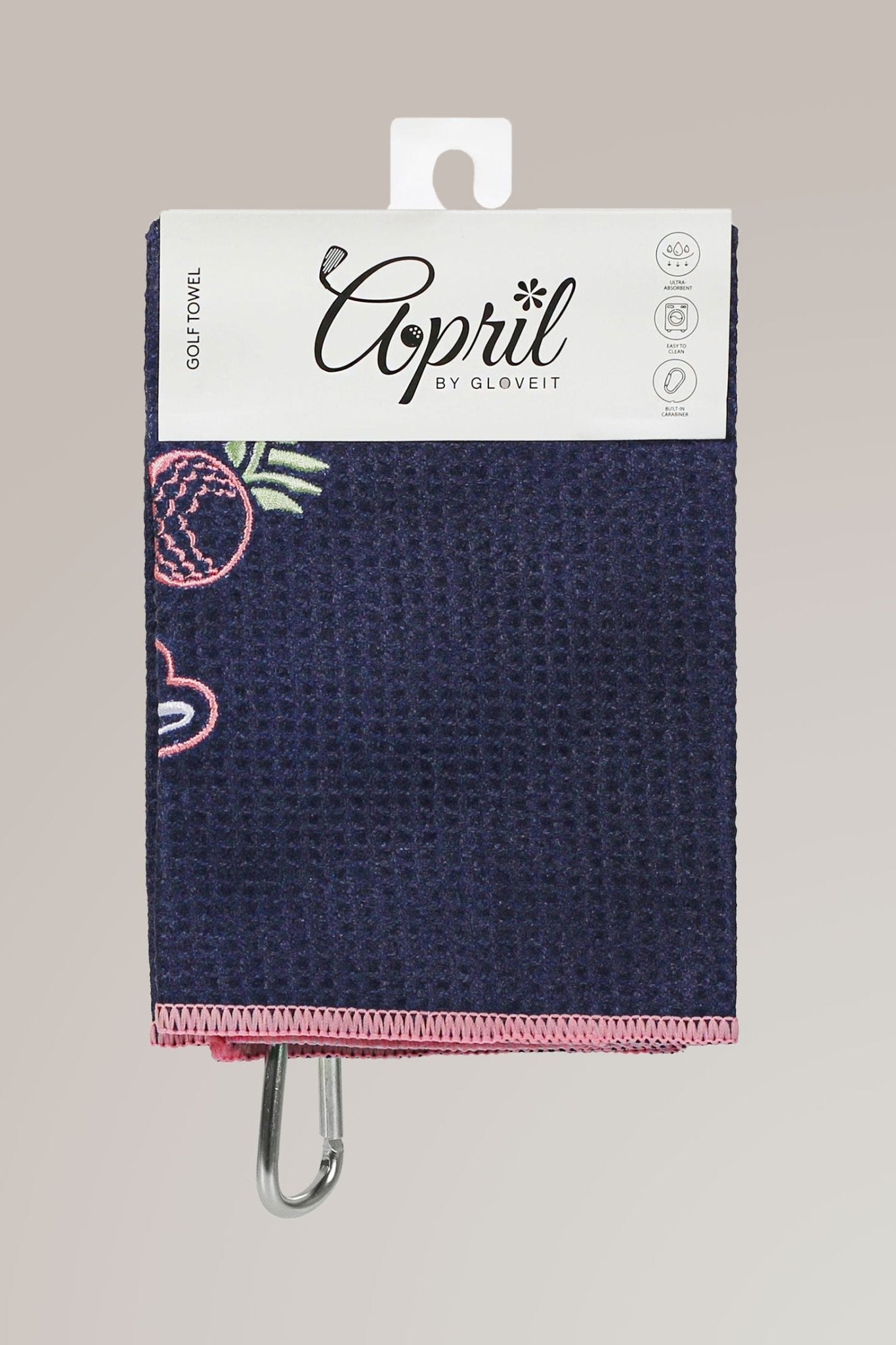 Navy Golf Towel - Club Rehab