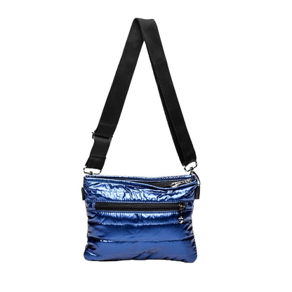 Navy Padded Crossbody Belt Bag - Club Rehab