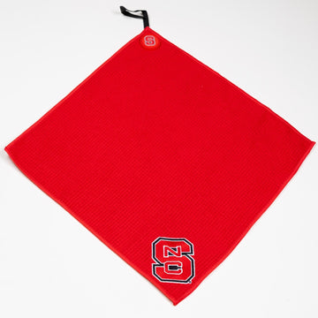 NC State Wolfpack NCAA Magnetic Embroidered Golf Towel – 15" x 15"