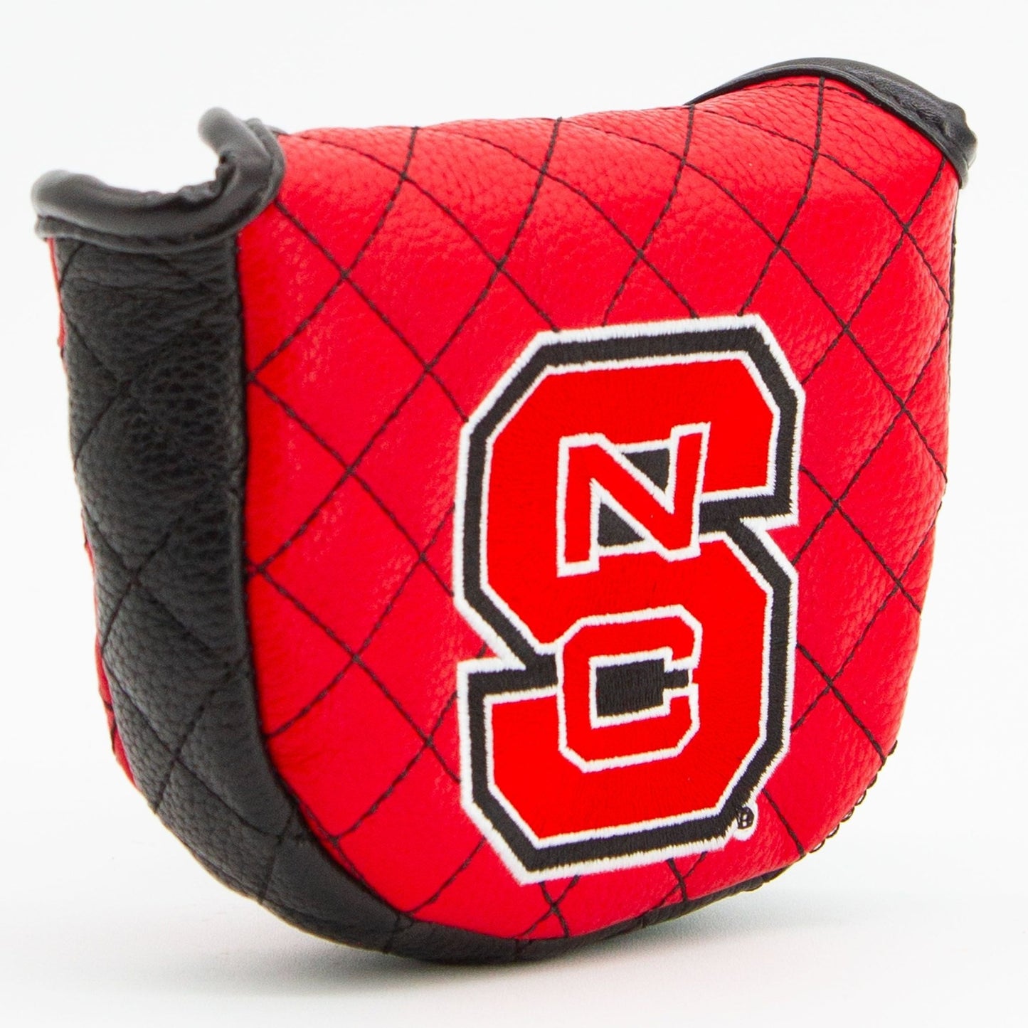NC State Wolfpack Quilted Headcovers – Go Pack Collection - Mallet Putter Solid - Club Rehab
