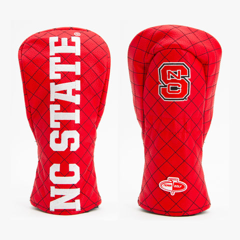 NC State Wolfpack Gestepptes Fairway-Holz-Headcover