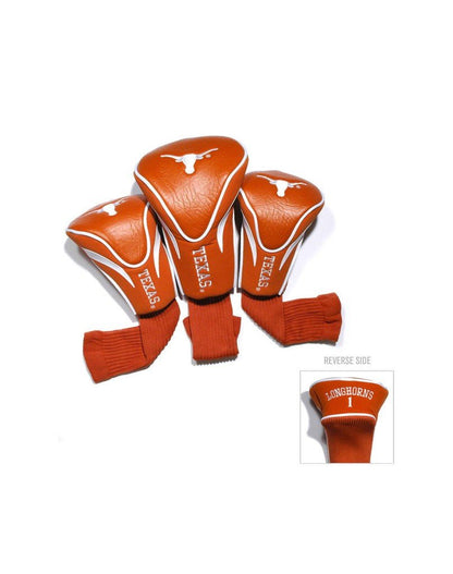 NCAA Contour 3 Pack Headcovers - Club Rehab - HeadcoverTexasNCAA Contour 3 Pack Headcovers