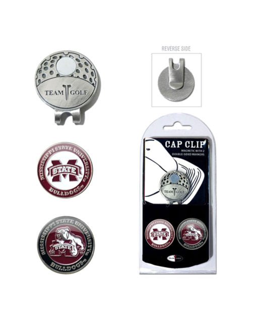 NCAA Hat Clips - Club Rehab - Golf Ball MarkerMississippi StateNCAA Hat Clips