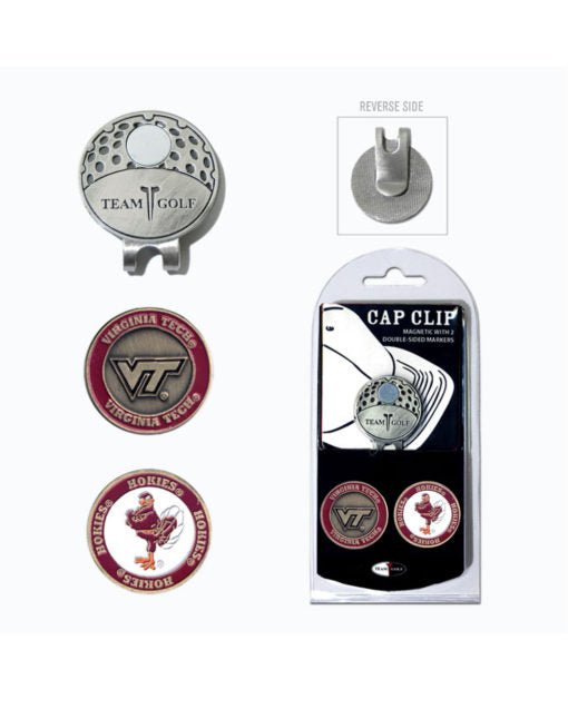 NCAA Hat Clips - Club Rehab - Golf Ball MarkerVirginia TechNCAA Hat Clips