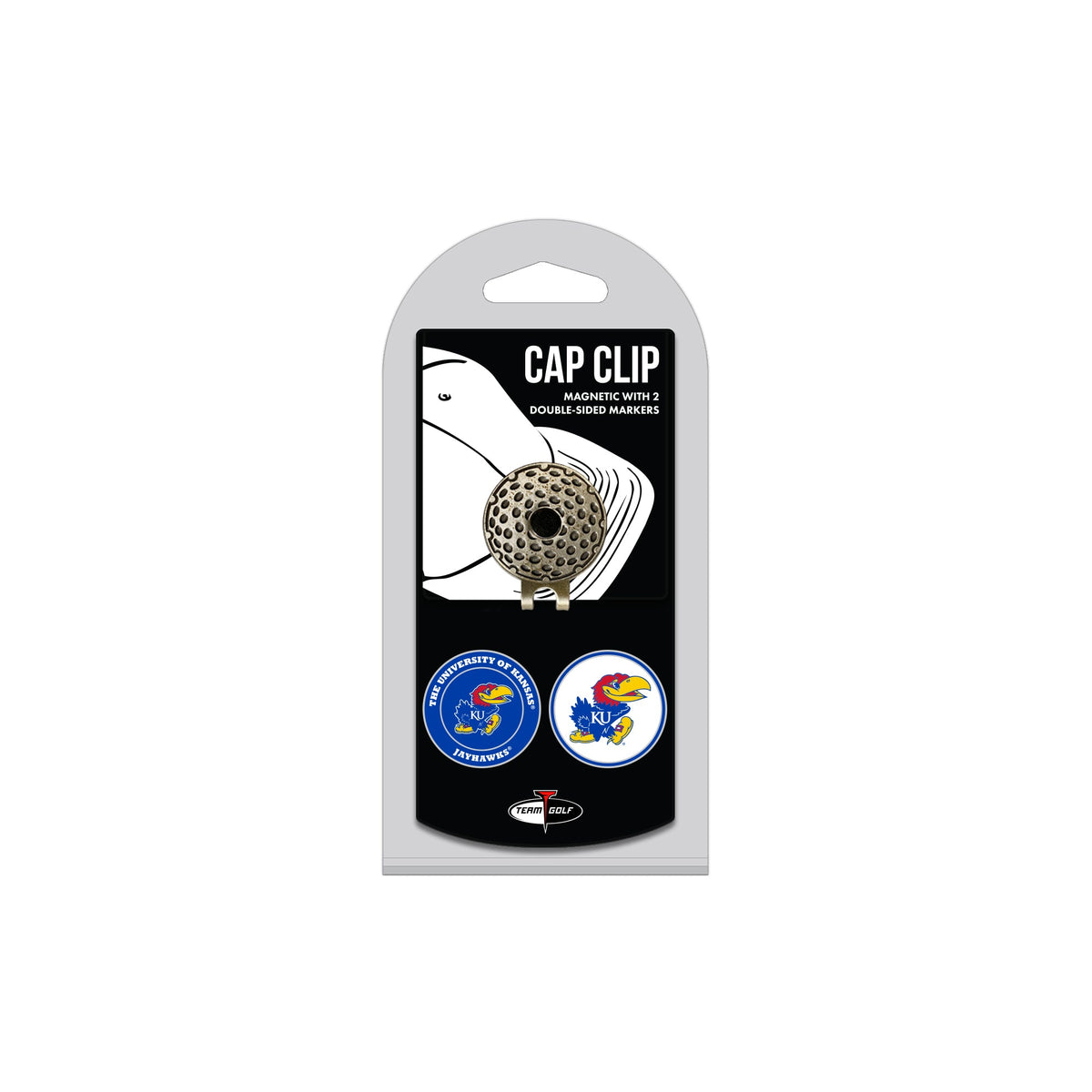 NCAA Hat Clips - Kansas - Club Rehab