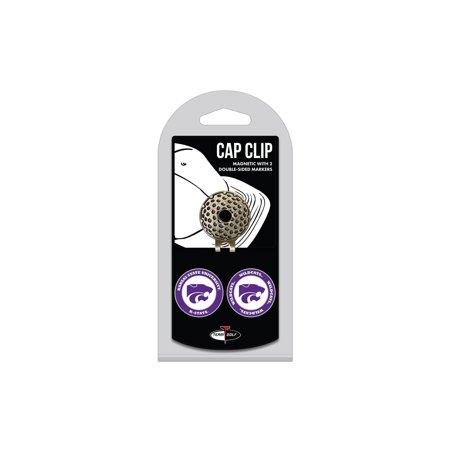 NCAA Hat Clips - Kansas State - Club Rehab