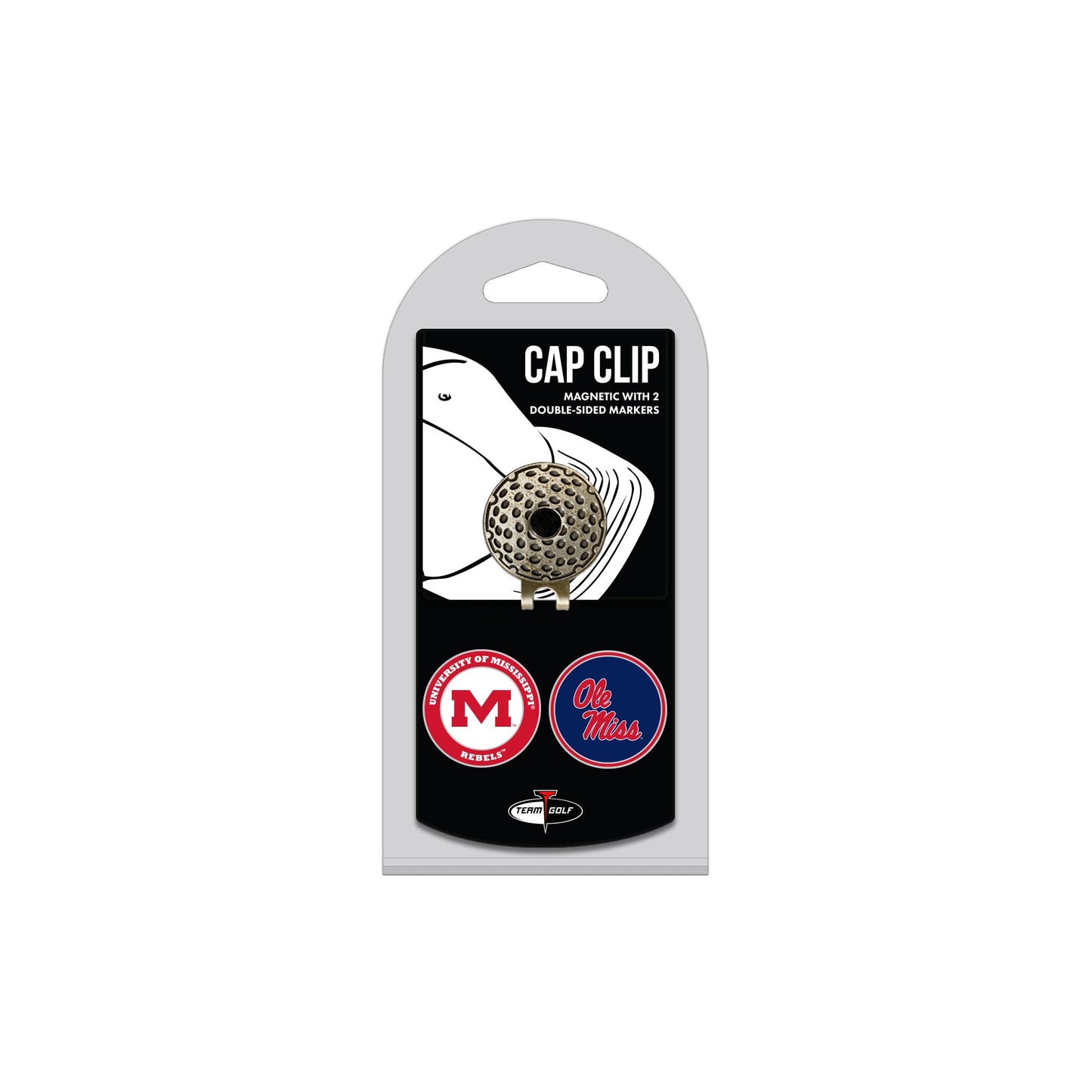 NCAA Hat Clips - Mississippi - Club Rehab