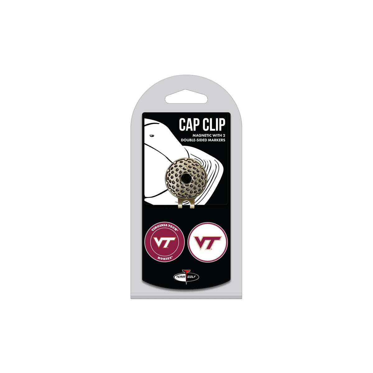 NCAA Hat Clips - Virginia Tech - Club Rehab