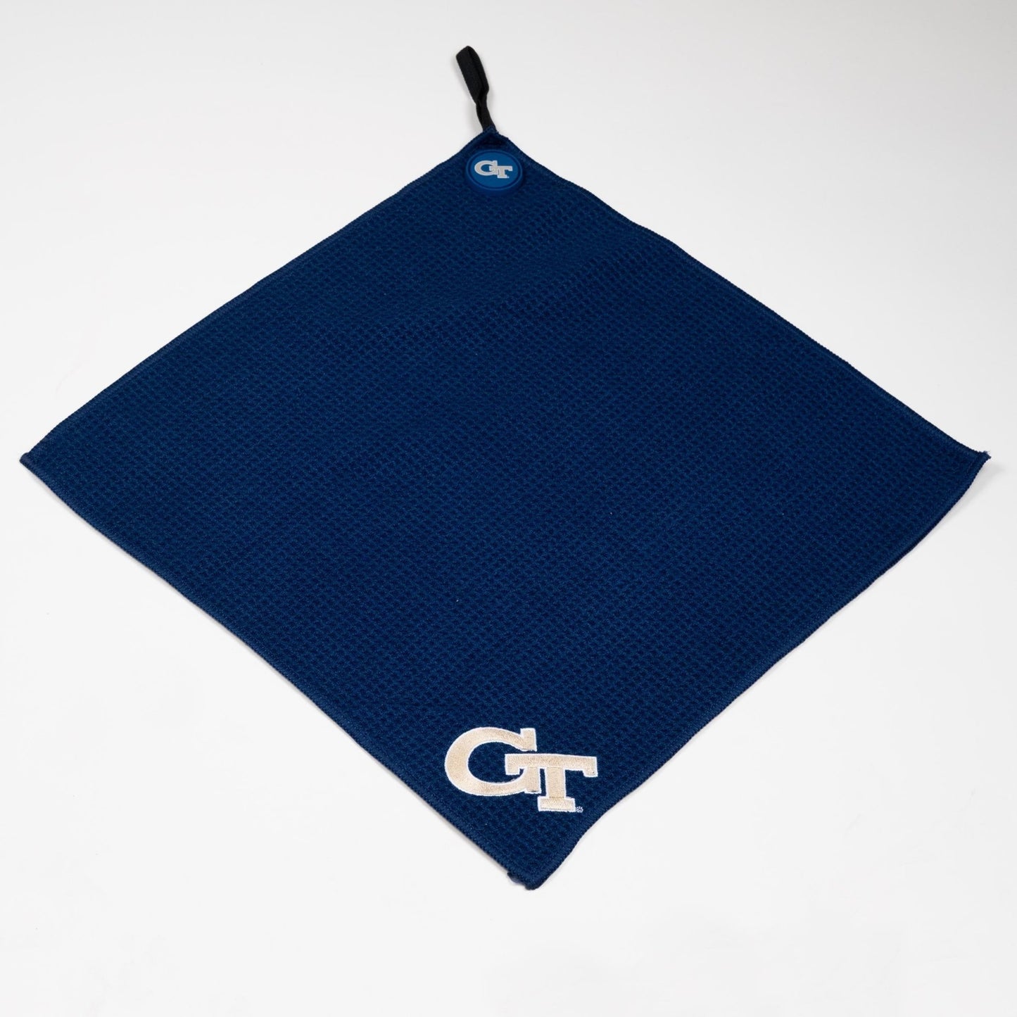 NCAA Team Golf Magnetic Embroidered Golf Towel – 15" x 15" - Georgia Tech - Club Rehab